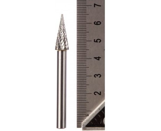 Фреза по металлу твердосплавная (8х20 мм; хвостовик 6 мм) ПРАКТИКА 644-566 – изображение 3