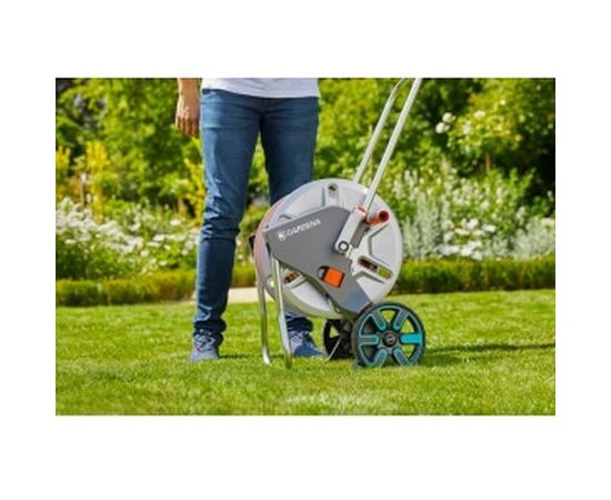 Металлическая тележка для шлангов GARDENA AquaRoll M 18541-20.000.00 – изображение 3