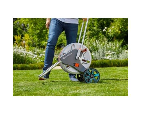 Металлическая тележка для шлангов GARDENA AquaRoll M 18541-20.000.00 – изображение 4