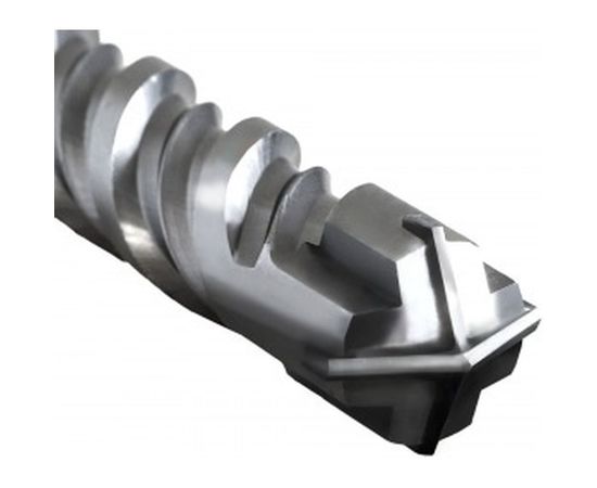 Бур КВАДРО по бетону (20х1000 мм; SDS-MAX) ПРАКТИКА 647-901 – изображение 4