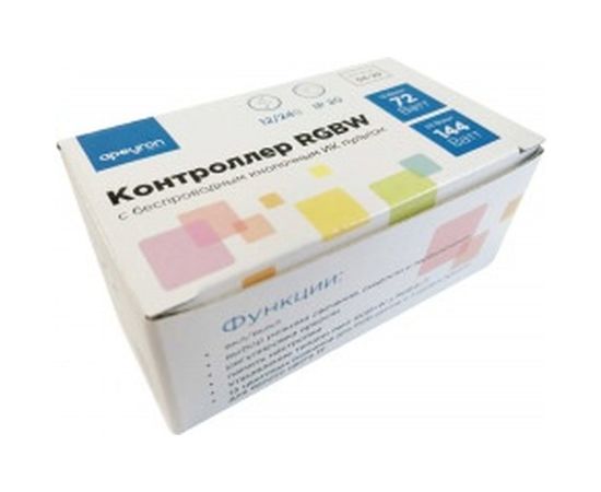 Контроллер APEYRON для светодиодной ленты RGBW, 72Вт, 12-24В, 4*1.5A/канал 04-29 – изображение 4