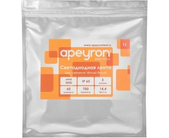 Светодиодная лента Apeyron 12В, 14,4 Вт/м 11 – изображение 4