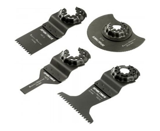 Набор насадок №1 для МФИ по дереву (4 шт.) ПРАКТИКА 240-508 – изображение 4