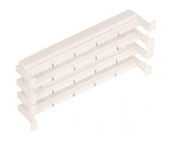 Настенный блок 110 типа NIKOMAX 100 пар, без ног, белый NMC-CB110-100NL 