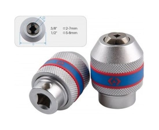 Держатель метчика М1-М10, 3/8" KING TONY 39123010M 