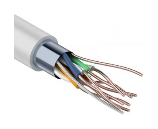 Кабель PROconnect FTP 4PR 24AWG, CCA, CAT5e, PVC, серый, бухта 25 м 01-0142-3-25 