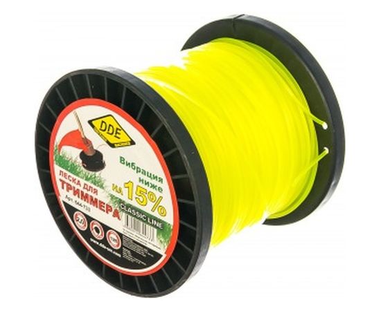 Корд триммерный (2.0 мм; 126 м; круг) DDE644-733 