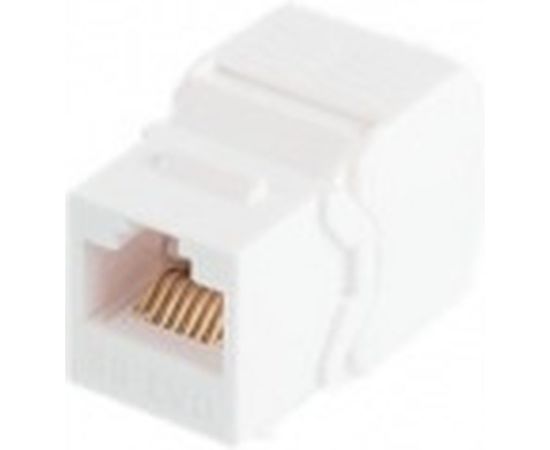 Модуль Keystone NIKOMAX Кат.5е, RJ45/8P8C, 180 градусов, самозажимной, неэкран., белый NMC-KJUD2-ET-WT 