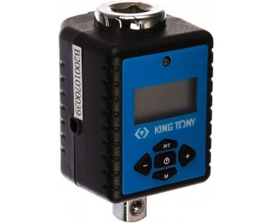 Электронный динамометрический адаптер KING TONY 34307-1A, 3/8", 27-135 Нм, кейс 