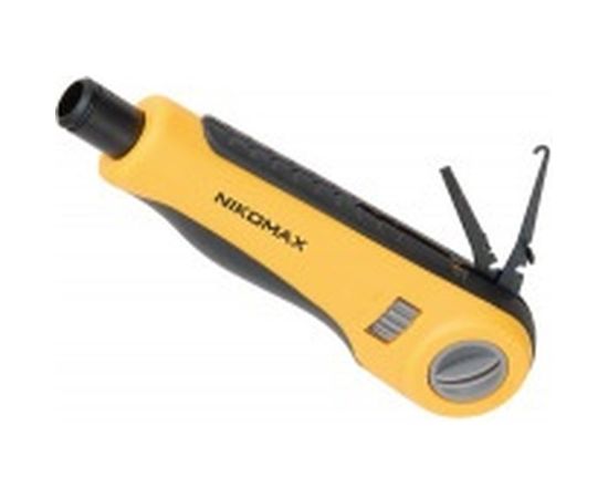 Инструмент для заделки витой пары, нож для кроссов типа 110 в комплекте NIKOMAX NMC-3640RB 