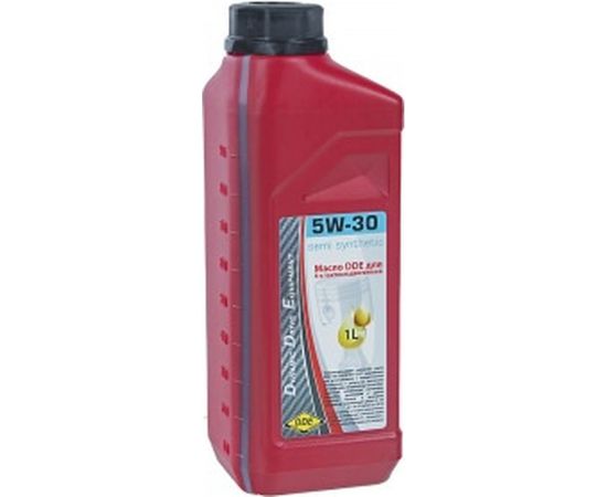 Масло 5W-30 (полусинтетическое, бензин/дизель, 1 л) DDE S-SAE5W-30 
