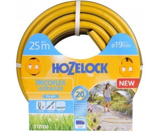 Шланг для полива Hozelock Tricoflex Ultraflex 3/4 25 м 117036 