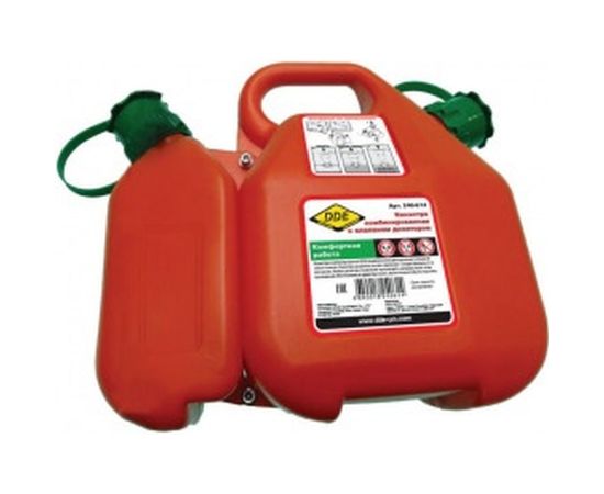 Канистра комбинированная с клапан дозатором 6,0 л + 2,5 л DDE 240-614 