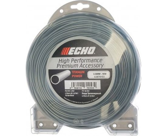 Корд триммерный Titanium Power Line (3.0 мм; 56 м; круглый) ECHO C2070153 