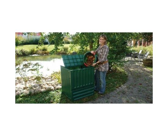 Пластиковый садовый компостер, 600 л, GRAF ECO-KING 627001 – изображение 2