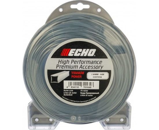 Корд триммерный Titanium Power Line (2.5 мм; 64 м; квадрат) ECHO C2070164 – изображение 2