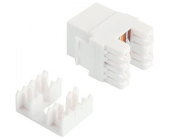 Модуль Keystone NIKOMAX категория 6, RJ45/8P8, белый NMC-KJUE2-VI-WT – изображение 2