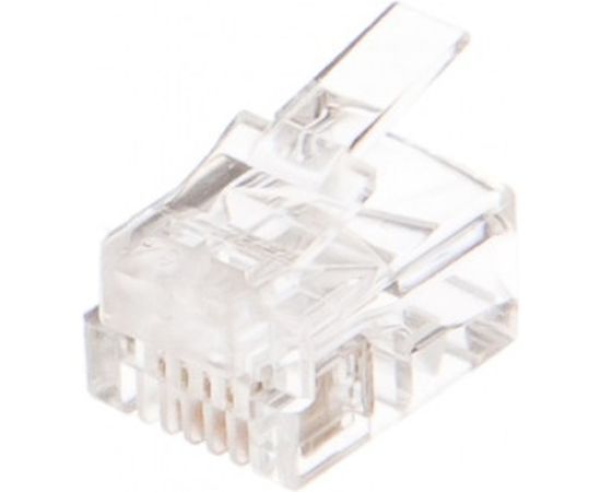 Телефонный коннектор NIKOMAX RJ11/6P4C 100шт NMC-RJ64RE06UC1-100 – изображение 2