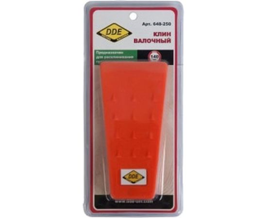 Клин для валки деревьев 140 мм 5,5 пластмассовый DDE 648-250 – изображение 2