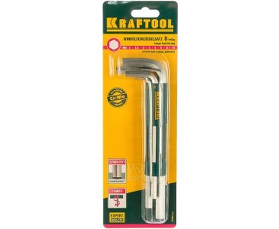 Имбусовые длинные ключи EXPERT 8 предметов Kraftool 27430-2_z01 – изображение 2