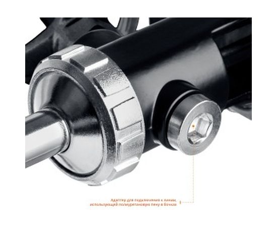 Цельнометаллический пистолет для монтажной пены KRAFTOOL INDUSTRIE 06853 – изображение 3