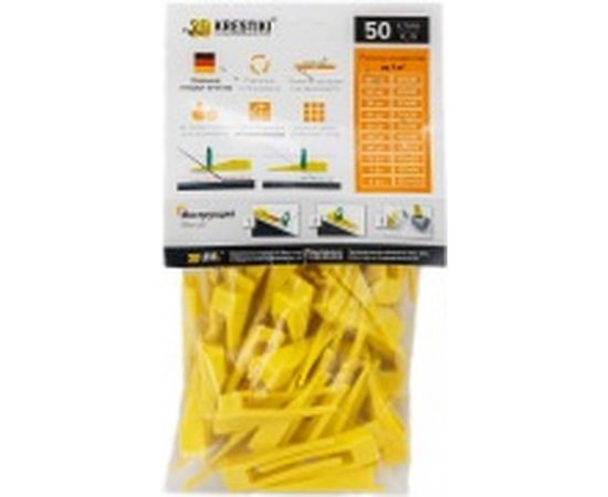 Клин 3D+ СВП 50 шт 3D Krestiki К00005564 – изображение 4