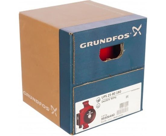 Циркуляционный насос Grundfos UPS 25-80 95906440 – изображение 4