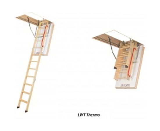 Чердачная лестница FAKRO LWT 60х120 см, высота 280 см 863101 – изображение 5