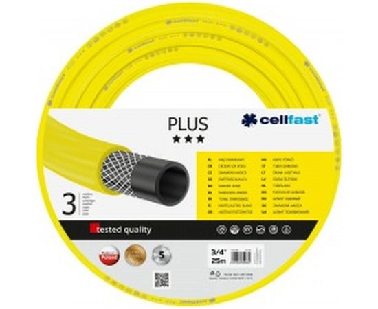 Садовый шланг Cellfast PLUS 3/4', 25 м 10-220 