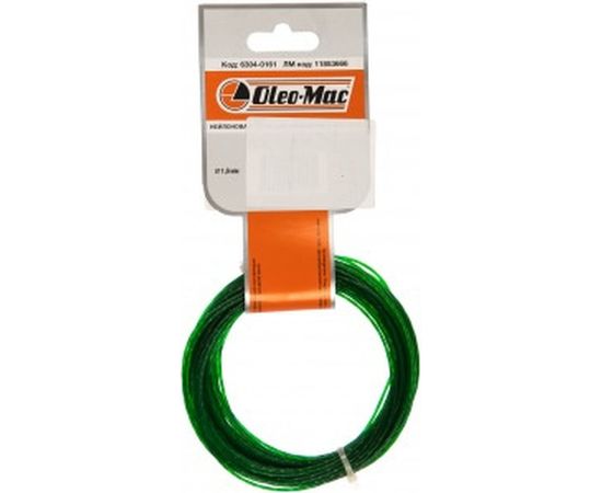 Леска 1.6мм 15м star Oleo-Mac 6304-0161 