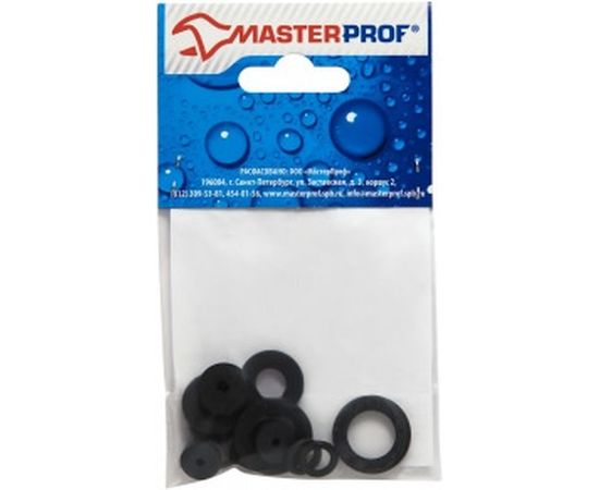 Набор прокладок для флажкового смесителя MasterProf красный ИС.130258 