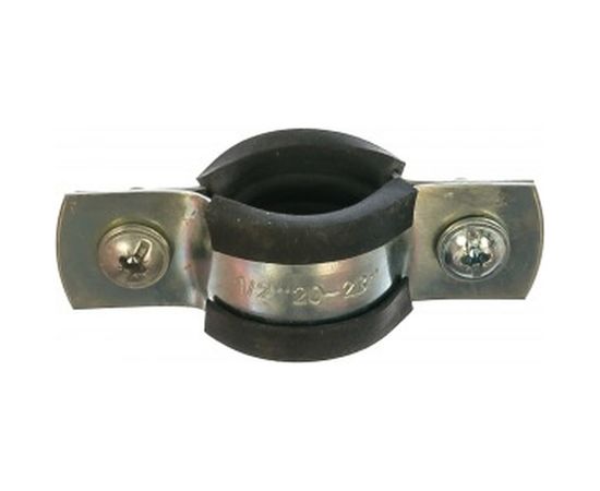 Оцинкованный хомут MasterProf 1/2" 20-23 мм с гайкой MP-У ИС.140002 – изображение 2