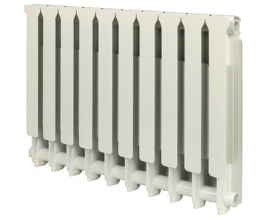 Алюминиевый радиатор STOUT Bravo 500 10 секций боковое подключение SRA-0110-050010 – изображение 2