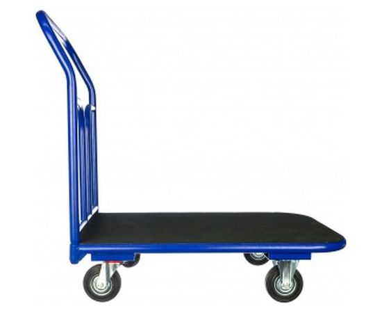 Платформенная тележка с резиновым покрытием RUSKLAD 600х900 ТПР 2 125 – изображение 2