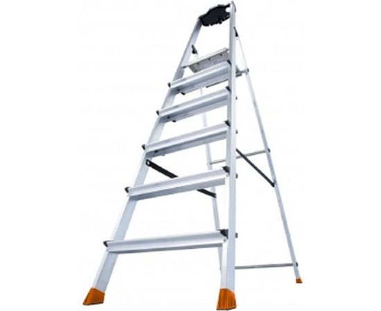 Стремянка свободностоящая , 6 ступеней Krause MONTO SEPURO 127242 – изображение 3