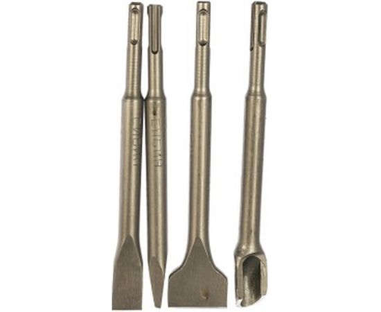 Набор зубил для перфораторов SDS-Plus (200 мм; 4 шт.) СИБИН 29240-H4 