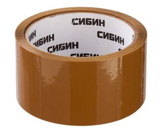 Клейкая лента СИБИН коричневая, 48мм х 50м 12057-50-50_z02 