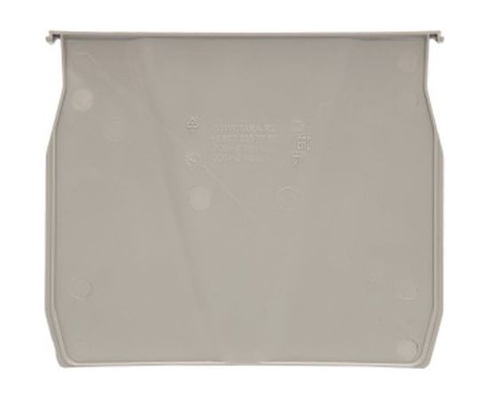 Разделитель по ширине для ящика 5004 ТАРА серый литьевой PP 11298 