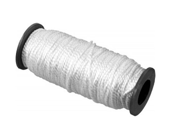 Кручёный капроновый шнур, диаметр 2мм, длина 50м, катушка, 70кгс СИБИН 50527 