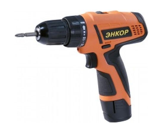 Аккумуляторная дрель-шуруповерт Энкор ДША-2 12ЭР/10Л 50021 