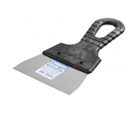 Нержавеющий шпатель СИБИН 100 мм 10079-100_z01 