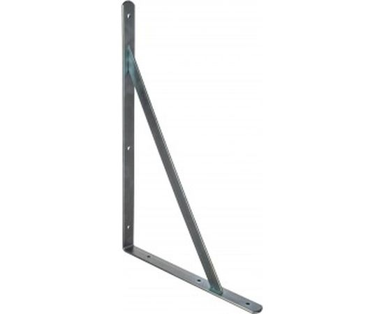 Усиленный кронштейн СИБРТЕХ 500х350х30х4 мм оцинкованный 94043 