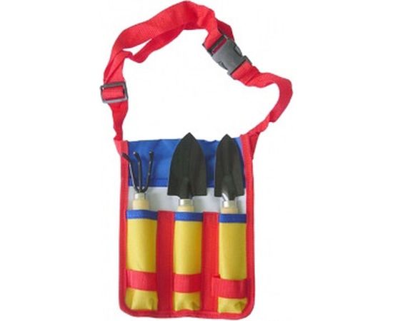 Набор инвентаря для комнатных растений Грин Бэлт №2 в сумочке на поясном ремне 06-145 