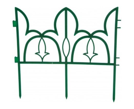 Декоративный забор Комплект-Агро Лилия 19х295 см, зеленый KA1186G – изображение 2