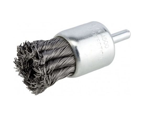 Щетка зачистная для УШМ торцевая 30 мм, М14х2, витая АвтоDело 44044 13998 – изображение 2