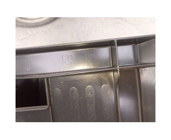 Мясной сплошной ящик, 600x400x250мм, черный, вес 2.2 кг ТАРА 00912 – изображение 3