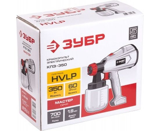Электрический краскопульт Зубр МАСТЕР КПЭ-350 – изображение 4