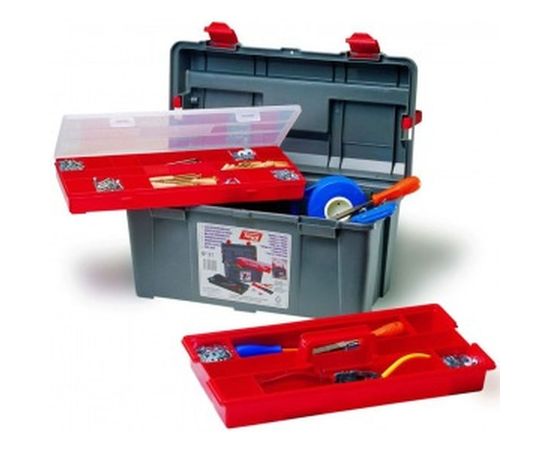 Ящик для инструментов с лотком + органайзер 44.5х23.5х23см №31 Tayg TAY-131004 