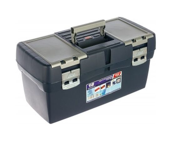 Ящик для инструментов с лотком + органайзер 58х29х29см №18 Tayg TAY-118005 