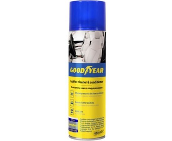 Очиститель кожи с кондиционером, аэрозоль 650 мл Goodyear GY000710 